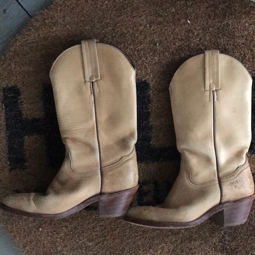 women’s FRYE cowboy boots